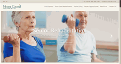 Desktop Screenshot of mountcarmelliving.com